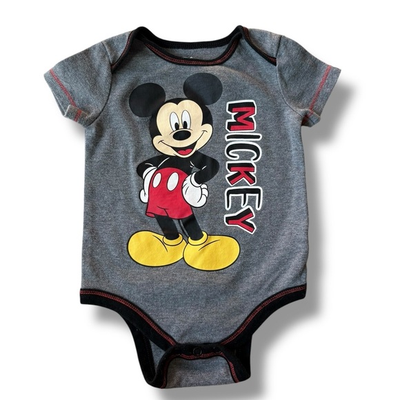 Disney Baby Mickey Mouse Onesie Bodysuit size 6-9 months - Picture 1 of 4
